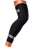 Kids two pack leg sleeves black.